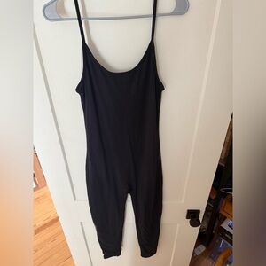 Black Spaghetti Strap Jumpsuit